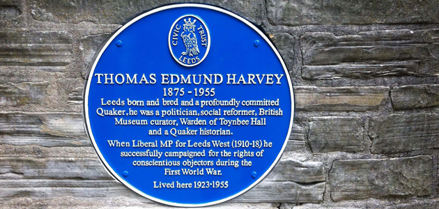 Blue plaque for Leeds Friend