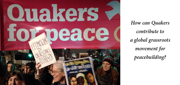 Building a movement for peace