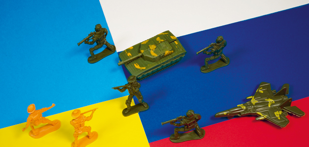 Fighting talk: Tony D’Souza has a personal take on the war in Ukraine