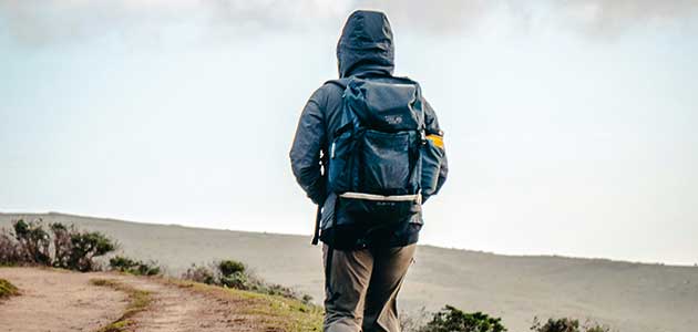 A pilgrim’s progress: Huw Morris takes it in his stride