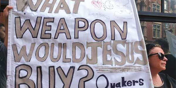 Protest vigil at Church of England Conference Centre